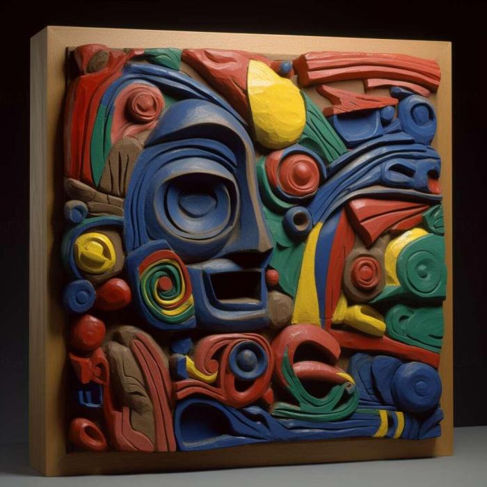 نموذج ثلاثي الأبعاد لآلة CNC 3D Art 